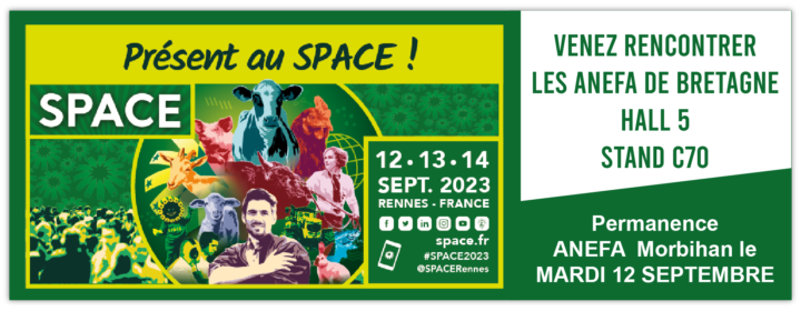 SPACE 2023 les ANEFA de Bretagne présentes au SPACE à Rennes
