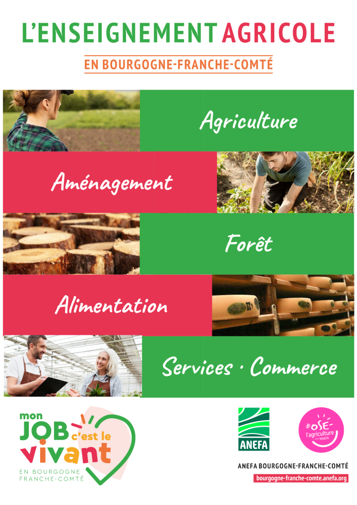 Mise à jour de la plaquette des formations agricoles de BFC