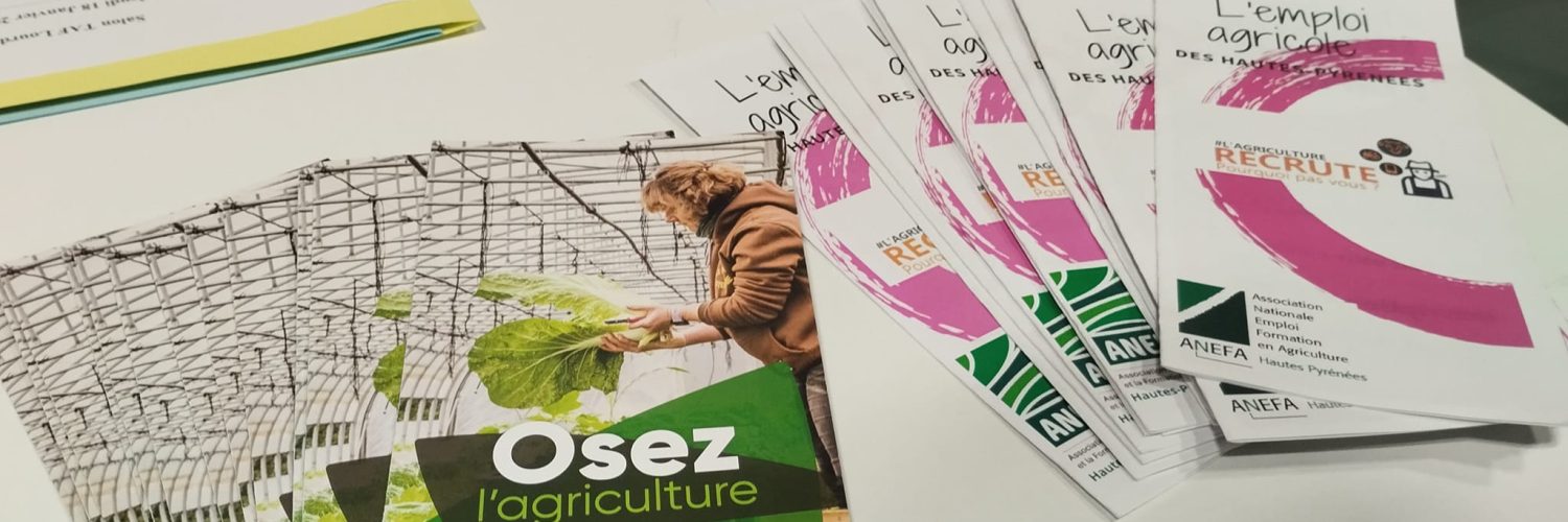 L’ANEFA Hautes-Pyrénées participera au Salon TAF (Travail, Avenir, Formation) de Lourdes le jeudi 15 janvier 2026. Cet événement majeur de l’emploi et de la formation est une occasion idéale pour découvrir les métiers de l’agriculture et les offres d’emploi agricoles dans les Hautes-Pyrénées.