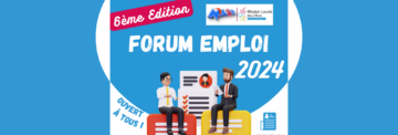 Affiche Forum emploi 2024 Podensac