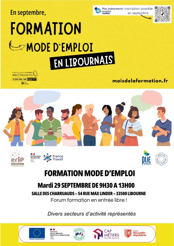 Affiche du forum formation Libourne